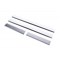 Накладка на пороги Carmos (4 шт, нерж) для Mazda 6 2008-2012