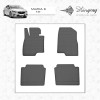 Mazda 6 2012-2018 Резиновые коврики (4 шт, Stingray Premium) - 51620-11