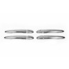 Накладки на ручки (4 шт, нерж) Без чипа Carmos - Турецкая сталь для Mazda 6 2012-2024 гг