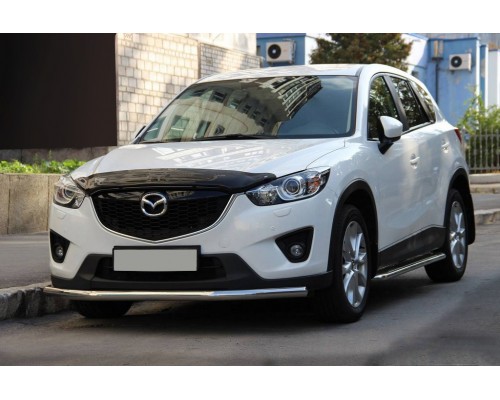 Передній захист ST008 (нерж) для Mazda CX-3 2015+