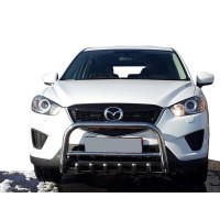 Передній захист WT021 (нерж.) для Mazda CX-5 2012-2017