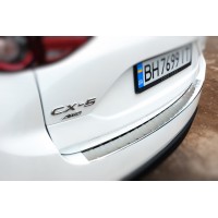 Накладка на задний бампер Carmos (нерж) для Mazda CX-5 2017+