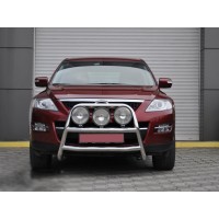 Передній захист WT018 (нерж.) для Mazda CX-7 2006-2012
