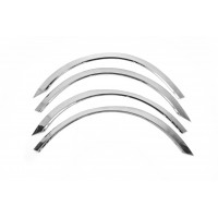 Накладки на арки (4 шт, нерж) для Mazda 5