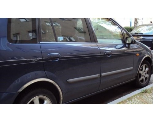 Накладки на арки (4 шт, нерж) для Mazda Premacy