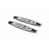 Наклейки на крила (2 шт, метал) Elegance для Mercedes A-сlass W168 1997-2004 - 68638-11