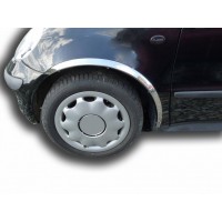 Mercedes A-сlass W168 1997-2004 Накладки на арки (4 шт, нерж)