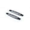 Наклейки на крыла (2 шт, металл) Elegance для Mercedes A-сlass W168 1997-2004 - 68638-11