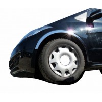 Накладки на арки (4 шт, нерж) для Mercedes A-сlass W169 2004-2012