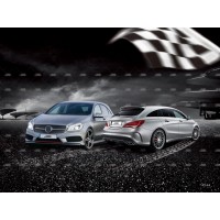 Комплект обвісів (AMG A45) для Mercedes A-сlass W176 2012-2018