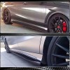 Боковые Пороги V1 (Карбон) для Mercedes A-class W176 2012-2018 гг