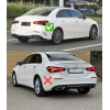 Задний диффузор с насадками (Дизайн A45 SD) для Mercedes A-сlass W177 2018- гг