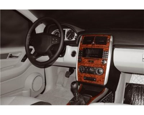 Накладки на панель Дерево для Mercedes B-class W245 2005-2011 гг