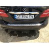 Накладка на задний бампер Carmos (нерж) для Mercedes B-class W246 2011-2018 - 60806-11