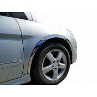 Накладки на арки (4 шт, нерж) для Mercedes B-class W246 2011-2018