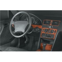 Накладки на панель (1995-1997) Карбон для Mercedes C-class W202 1993-2001