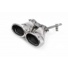 Насадки на глушник (2 шт) для Mercedes C-class W203 2000-2007 - 60397-11