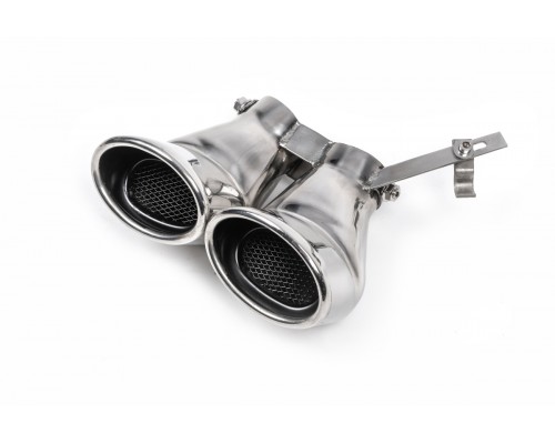 Насадки на глушник (2 шт) для Mercedes C-class W203 2000-2007 - 60397-11