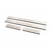 Накладки на пороги Carmos (4 шт, нерж) для Mercedes C-class W204 2007-2015 гг