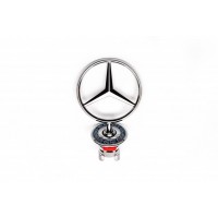 Эмблема прицел (с надписью) для Mercedes C-class W204 2007-2015