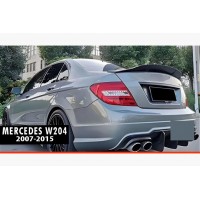 Спойлер DPT V-2 (черный глянец) для Mercedes C-class W204 2007-2015 гг