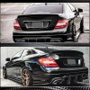 Спойлер Coupe (Карбон) для Mercedes C-class W204 2007-2015 гг