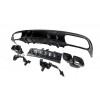Задний диффузор с насадками Black (для Coupe дизайн AMG63) для Mercedes C-сlass W205 2014-2021 гг