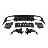 Задний диффузор с насадками Black (для Coupe дизайн AMG63) для Mercedes C-сlass W205 2014-2021 гг
