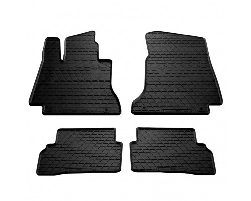 Гумові килимки (4 шт, Stingray Premium) для Mercedes C-сlass W205 2014-2021 - 55583-11