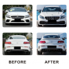 Комплект обвесов с диффузором для Coupe (дизайн C63 AM 2019) для Mercedes C-сlass W205 2014-2021 гг
