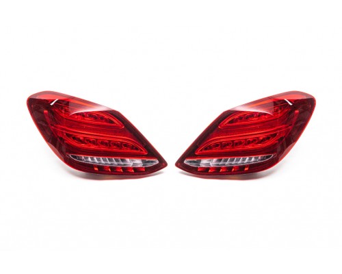 Задние фонари OEM (2 шт) для Mercedes C-сlass W205 2014-2021 - 64015-11