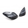Задні ліхтарі Black (2 шт) для Mercedes C-сlass W205 2014-2021 - 64016-11