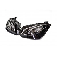 Передняя оптика (2 шт, рестайлинг) для Mercedes C-сlass W205 2014-2021