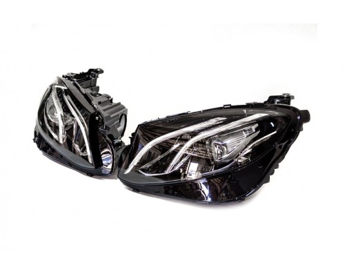 Передня оптика (2 шт, рестайлінг) для Mercedes C-сlass W205 2014-2021