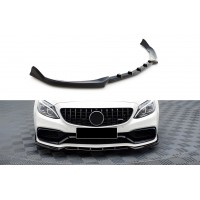 Передний лип DPT (2017-2020, Черный Глянец) для Mercedes C-class W205