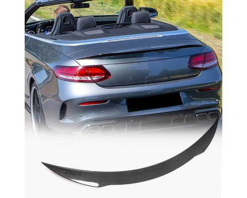 Спойлер (Кабриолет, Карбон) для Mercedes C-class W205 2014-2021 гг