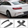 Накладки на Задний Бампер V1 (для Coupe/Cabriolet Base/AMG-Line/C43 AMG 2015-2019, Карбон) для Mercedes C-class W205