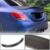 Спойлер V1 (для SD 2015-2019, Карбон) для Mercedes C-class W205