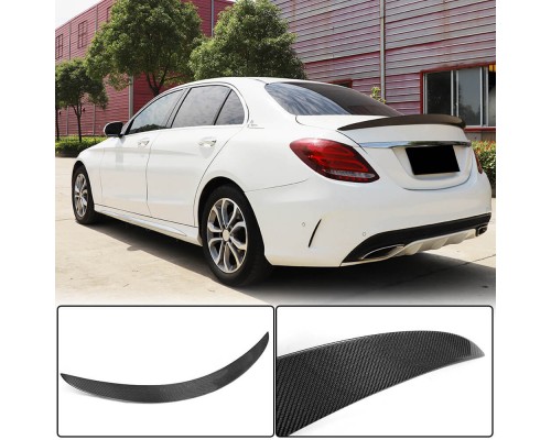 Спойлер V2 (для SD 2015-2019, Карбон) для Mercedes C-class W205