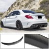Спойлер V4 (для SD 2015-2021, Карбон) для Mercedes C-class W205
