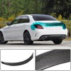 Спойлер V5 (для SD 2015-2021, Карбон) для Mercedes C-class W205