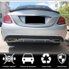 Спойлер V9 (для SD 2015-2019, Карбон) для Mercedes C-class W205