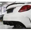Спойлер V9 (для SD 2015-2019, Карбон) для Mercedes C-class W205