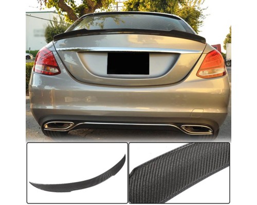 Спойлер V12 (для SD 2015-2021, Карбон) для Mercedes C-class W205