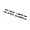 Накладки на ручки (нерж) 3 шт, Carmos - турецкая сталь для Mercedes Citan 2013+ - 52872-11