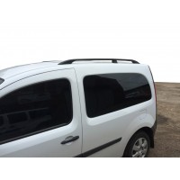 Рейлінги чорні Стандартна база, Металеві ніжки для Mercedes Citan 2013+