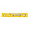 Надпись «Citan» 143мм на 22мм для Mercedes Citan 2013+