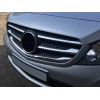 Накладки на решетку (5 шт, нерж) Carmos - Турецкая сталь для Mercedes Citan 2013+ - 75508-11