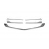 Накладки на решетку (5 шт, нерж) Carmos - Турецкая сталь для Mercedes Citan 2013+ - 75508-11