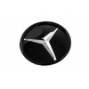 Передняя эмблема под стеклом, черная окантовка a2058806406 для Mercedes CLA C117